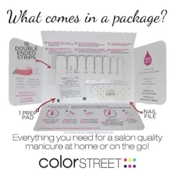 Color Street Spotted Soulmates Pink Leopard Print Nail Wraps NWT - Picture 6 of 6